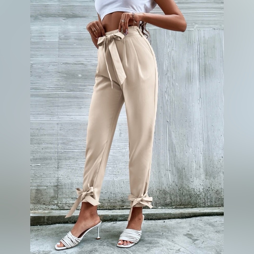 High waisted dress pants